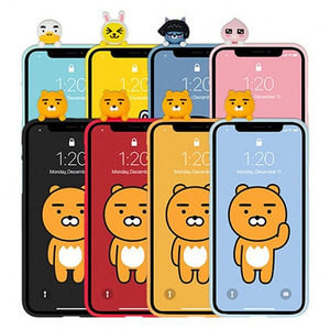 카카오 피규어 아트젤리케이스_ 아이폰 13 MINI(5.4)/반품불가 상품
